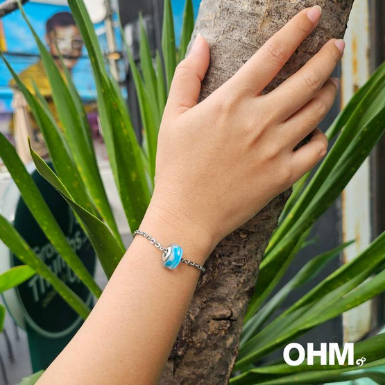 OHM Art Toy Jewelry สร้อยสแตนเลส แก้ว รุ่น Lost In A Dream OHM Art Toy Jewelry สร้อยสแตนเลส แก้ว รุ่น Lost In A Dream