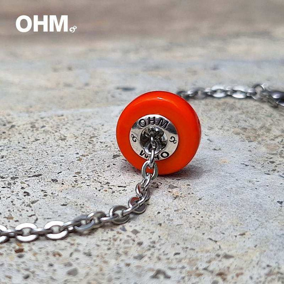 OHM Art Toy Jewelry สร้อยสแตนเลส แก้ว รุ่น Koi OHM Art Toy Jewelry สร้อยสแตนเลส แก้ว รุ่น Koi