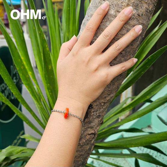 OHM Art Toy Jewelry สร้อยสแตนเลส แก้ว รุ่น Koi OHM Art Toy Jewelry สร้อยสแตนเลส แก้ว รุ่น Koi