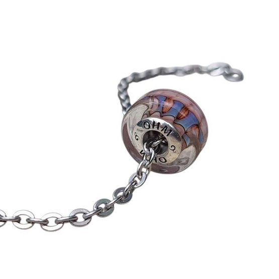 OHM Art Toy Jewelry สร้อยสแตนเลส แก้ว รุ่น Scales Of Truth