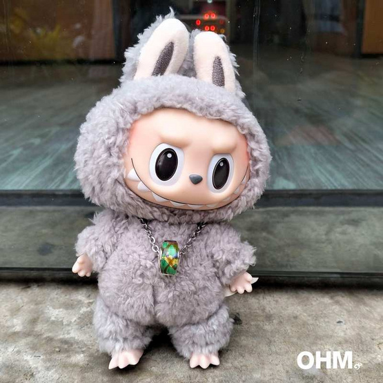 OHM Art Toy Jewelry สร้อยสแตนเลส แก้ว รุ่น Forest Dive