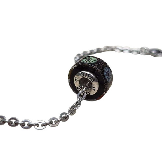 OHM Art Toy Jewelry สร้อยสแตนเลส แก้ว รุ่น Celebrate
