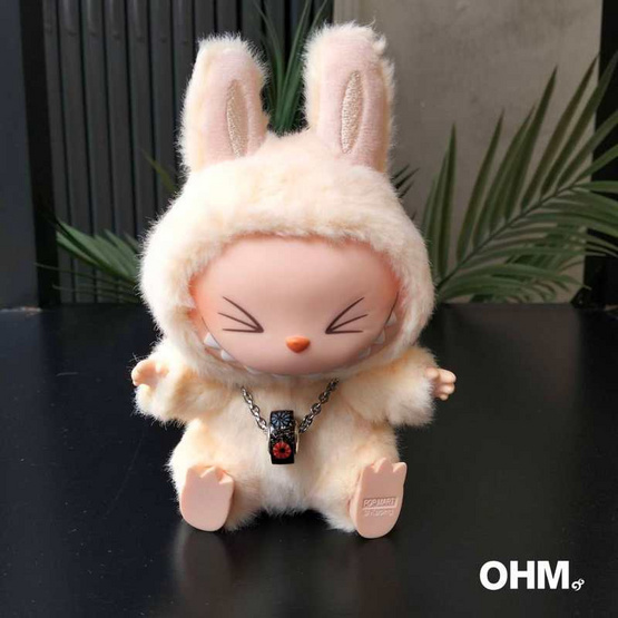 OHM Art Toy Jewelry สร้อยสแตนเลส แก้ว รุ่น Celebrate