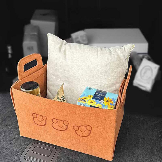 TINTIN SHOP กระเป๋าเก็บของในรถแบบพับได้ 1 แถม 1