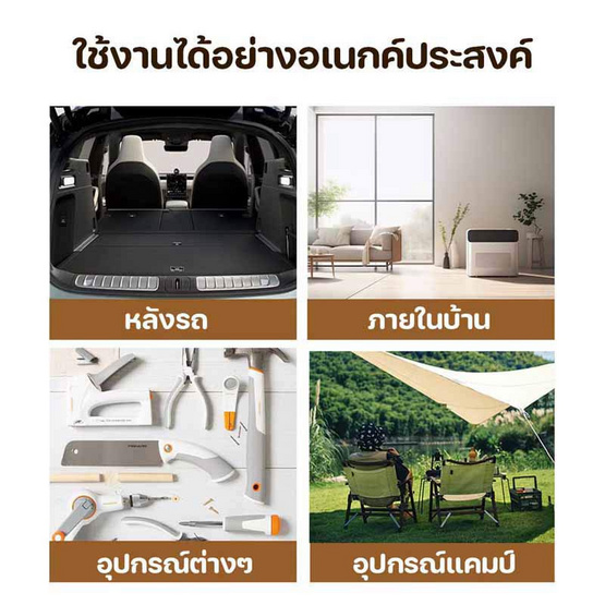 TINTIN SHOP กระเป๋าเก็บของในรถแบบพับได้ 1 แถม 1