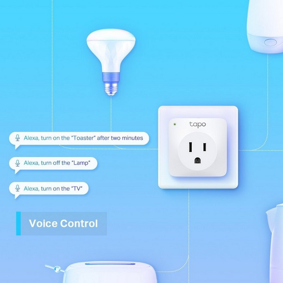 Tapo สมาร์ทปลั๊ก Smart Wi-Fi Plug รุ่น P100 Tapo สมาร์ทปลั๊ก Smart Wi-Fi Plug รุ่น P100