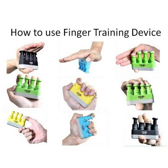 Aroma Finger Exerciser อุปกรณ์บริหารนิ้วมือ บริหารมือ Aroma Finger Exerciser อุปกรณ์บริหารนิ้วมือ บริหารมือ