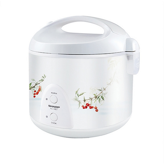SHARP หม้อหุงข้าวอุ่นทิพย์ 1.8 ลิตร KS-19ET