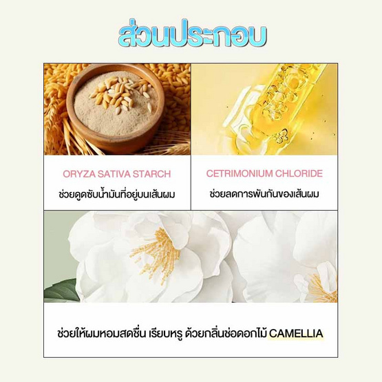 Cokki ดรายแชมพู Dry Shampoo Hair Fluffy Spray 150 มล. Cokki ดรายแชมพู Dry Shampoo Hair Fluffy Spray 150 มล.