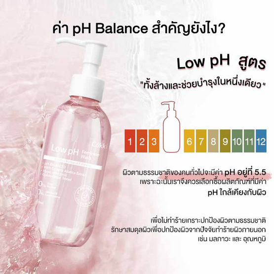 Cokki คลีนเซอร์จุดซ่อนเร้น Low pH Feminine Cleanser 200 มล. Cokki คลีนเซอร์จุดซ่อนเร้น Low pH Feminine Cleanser 200 มล.
