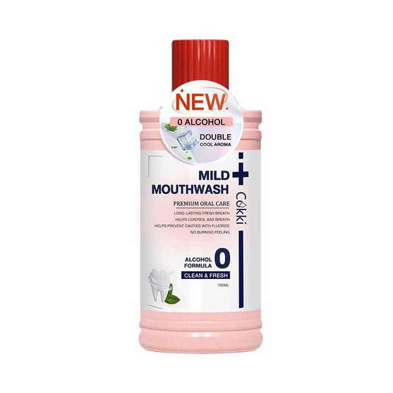 Cokki น้ำยาบ้วนปาก Mild Mouthwash 700 มล. Cokki น้ำยาบ้วนปาก Mild Mouthwash 700 มล.