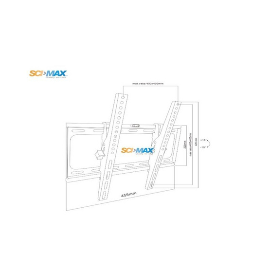 SCI-MAX ขาแขวนทีวี รุ่น PPS3242W#1 SCI-MAX ขาแขวนทีวี รุ่น PPS3242W#1