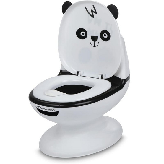 BEBECONFORT MINI TOILET BEAR ชักโครกเด็ก ฝึกขับถ่าย ลายหมี สีดำ 46.5 ? 28 ? 62.5