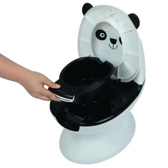 BEBECONFORT MINI TOILET BEAR ชักโครกเด็ก ฝึกขับถ่าย ลายหมี สีดำ 46.5 ? 28 ? 62.5