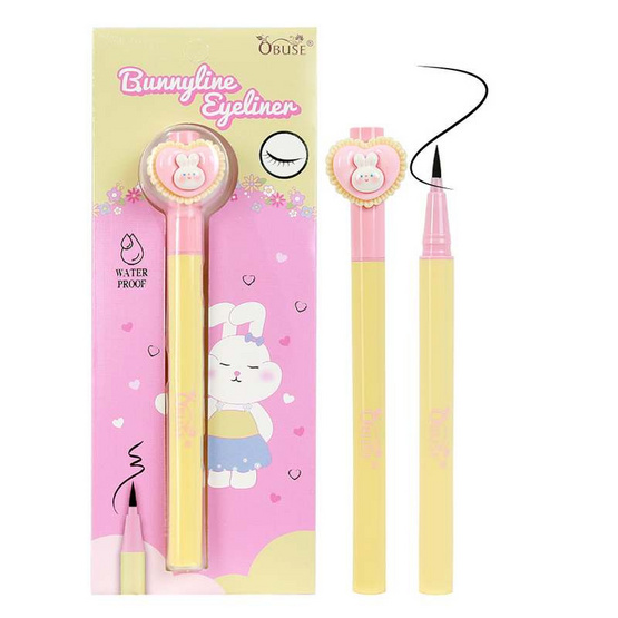 Obuse อายไลเนอร์ Bunny Line Eyeliner 0.5 กรัม Obuse อายไลเนอร์ Bunny Line Eyeliner 0.5 กรัม
