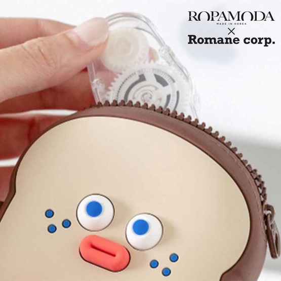 ROPAMODA กระเป๋าซิลิโคน Romane Toast Mini Silicone Pouch ROPAMODA กระเป๋าซิลิโคน Romane Toast Mini Silicone Pouch