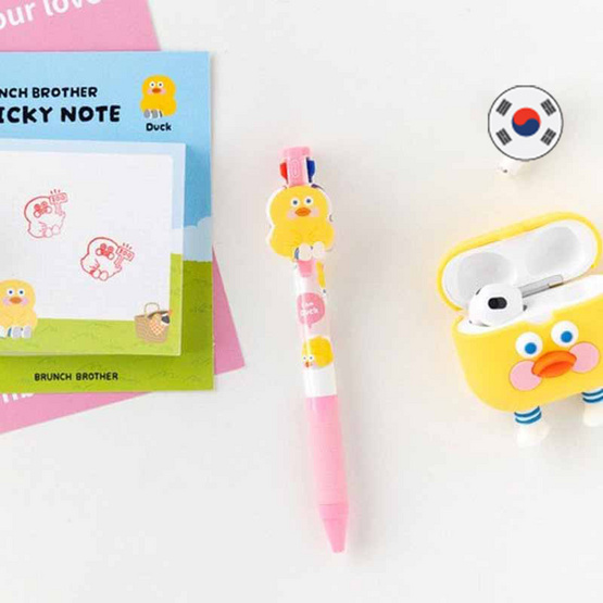 ROPAMODA ปากกาเจล 3 สี Brunch Brother 3 Color Gel Pen - Duck ROPAMODA ปากกาเจล 3 สี Brunch Brother 3 Color Gel Pen - Duck
