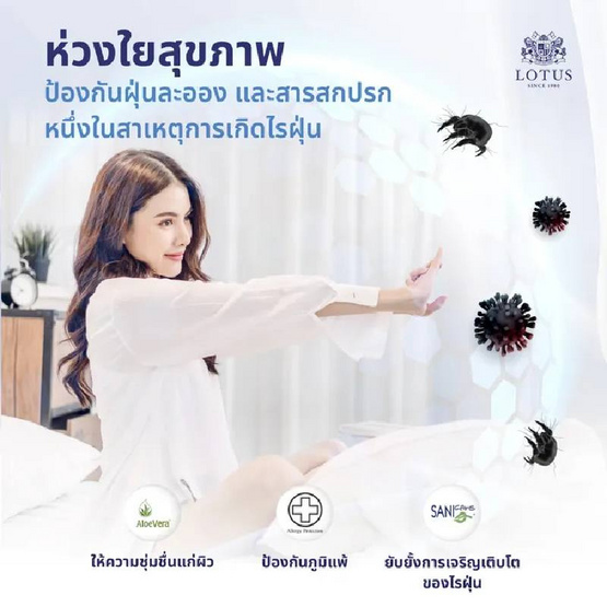 LOTUS ที่นอน รุ่น NORTHLIGHT II LOTUS ที่นอน รุ่น NORTHLIGHT II