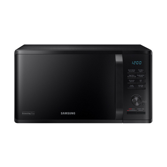 Samsung เตาอบไมโครเวฟ อุ่นและย่าง 23 ลิตร MG23K3515AK/ST Black
