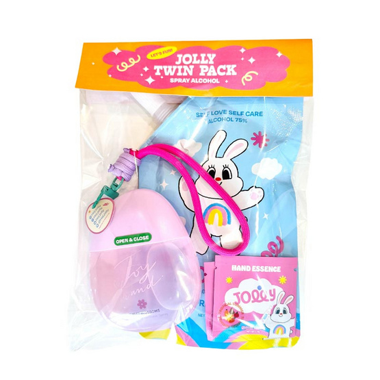 Hej jolly จอยแฮนด์ สเปรย์แอลกอฮอล์ เซตกลิ่น Sweet blossom 1 ชุด Hej jolly จอยแฮนด์ สเปรย์แอลกอฮอล์ เซตกลิ่น Sweet blossom 1 ชุด