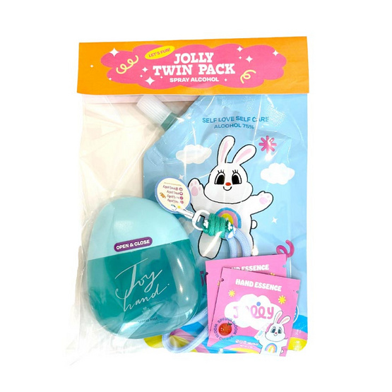 Hej jolly จอยแฮนด์ สเปรย์แอลกอฮอล์ เซตกลิ่น Spring mist 1 ชุด Hej jolly จอยแฮนด์ สเปรย์แอลกอฮอล์ เซตกลิ่น Spring mist 1 ชุด