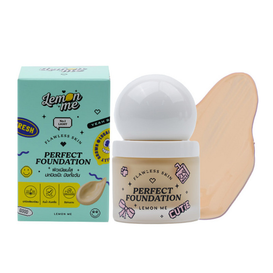 Lemon Me รองพื้น Flawless Skin Foundation 35 กรัม