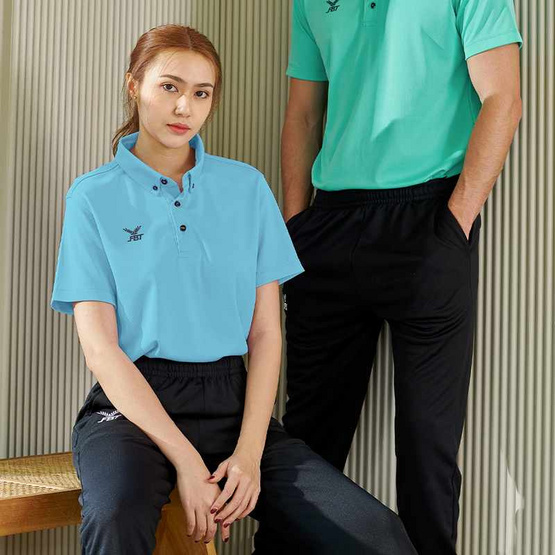 FBT เสื้อโปโลชาย/หญิง (UNISEX) - ฟ้าใส