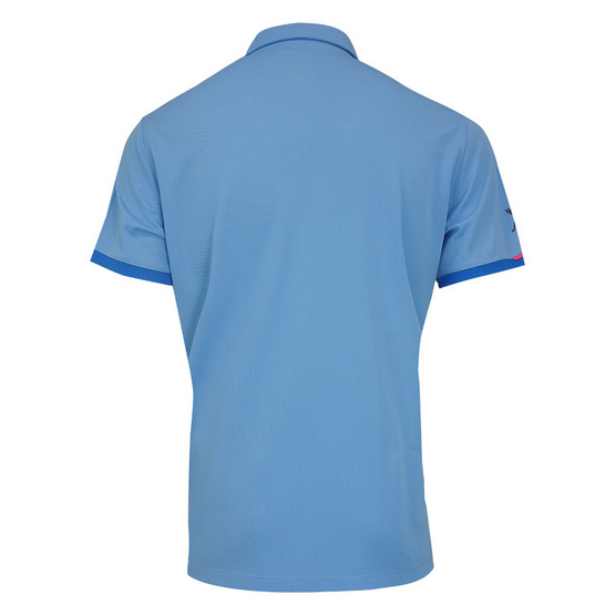 FBT เสื้อโปโลชาย/หญิง (UNISEX) ฟ้า-น้ำเงิน