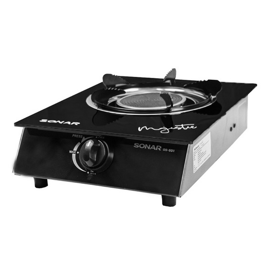 SONAR เตาแก๊สอินฟาเรดหัวเดี่ยว (หน้ากระจก) รุ่น GS-501