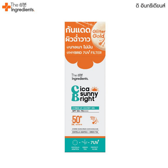 The Ingredients ครีมกันแดด Cica Sunny Bright UV Watery Gel SPF50+ PA++++ 50 กรัม