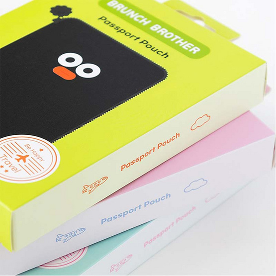 ROPAMODA กระเป๋าใส่หนังสือเดินทาง Brunch Brother Passport Pouch ROPAMODA กระเป๋าใส่หนังสือเดินทาง Brunch Brother Passport Pouch