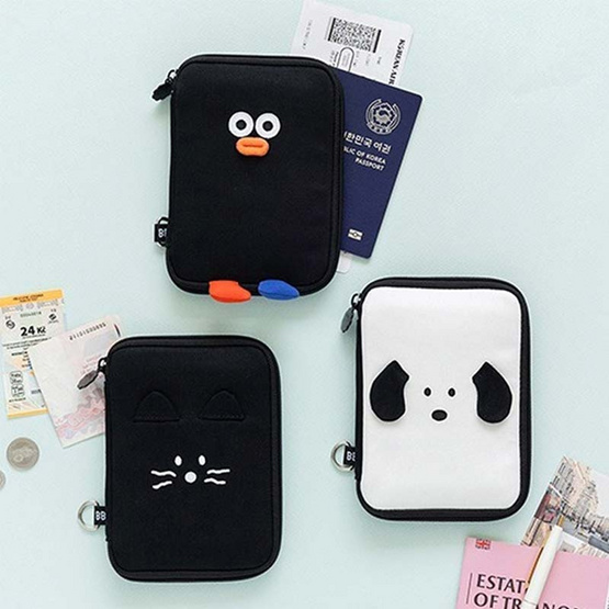 ROPAMODA กระเป๋าใส่หนังสือเดินทาง Brunch Brother Passport Pouch ROPAMODA กระเป๋าใส่หนังสือเดินทาง Brunch Brother Passport Pouch