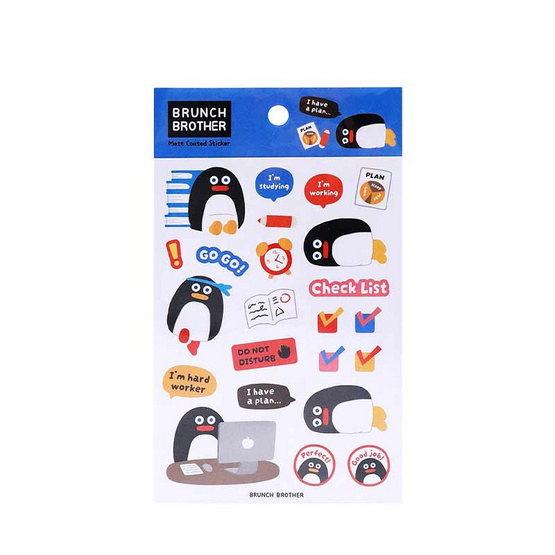 ROPAMODA Brunch Brother Matt Coated Sticker ROPAMODA Brunch Brother Matt Coated Sticker
