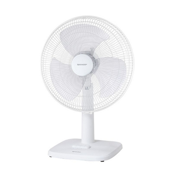 SHARP พัดลมตั้งโต๊ะ 16 นิ้ว รุ่น PJ-TA165