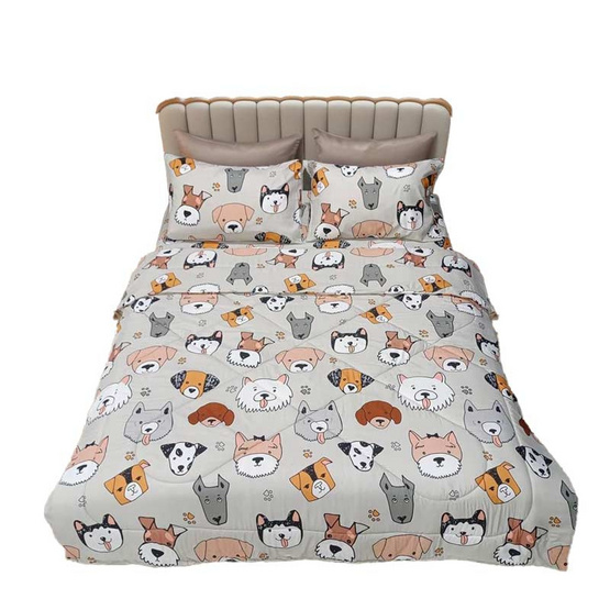Fluffy ผ้านวมขนาด 60x80 นิ้ว ลาย Puppy Fluffy ผ้านวมขนาด 60x80 นิ้ว ลาย Puppy