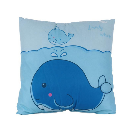 Kireo หมอนอิง Whale Model PIW-101 Navy Blue