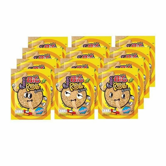 ทาโร บิ๊กโรล ปลาสวรรค์รสเข้มข้น คละลาย 31 กรัม (แพ็ก 12 ชิ้น) ทาโร บิ๊กโรล ปลาสวรรค์รสเข้มข้น คละลาย 31 กรัม (แพ็ก 12 ชิ้น)