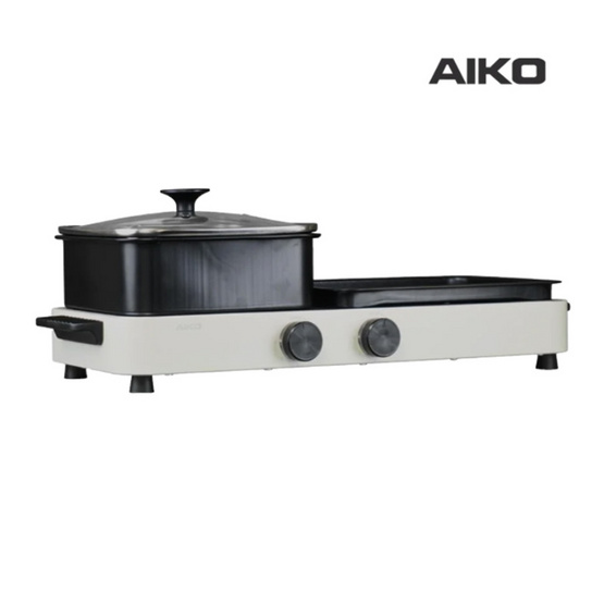 Aiko เตาปิ้งย่างเอนกประสงค์ 2in1 รุ่น AK-2104A