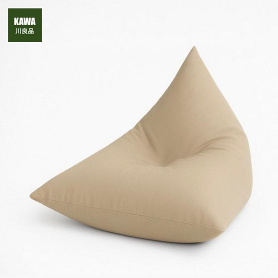 Kawa บีนแบคสามเหลี่ยม ขนาด 100x80 Cm พร้อมเม็ดโฟม Kawa บีนแบคสามเหลี่ยม ขนาด 100x80 Cm พร้อมเม็ดโฟม