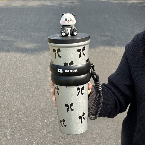TINTIN SHOP (PANDA) แก้วน้ำสแตนเลสเก็บอุณหภูมิ 700 ML