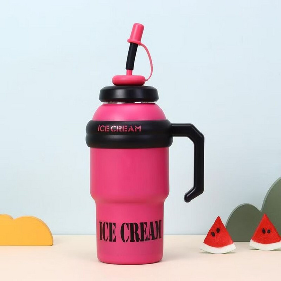 TINTIN SHOP แก้วน้ำเก็บความเย็น Ice Cream B0159 1000 ML