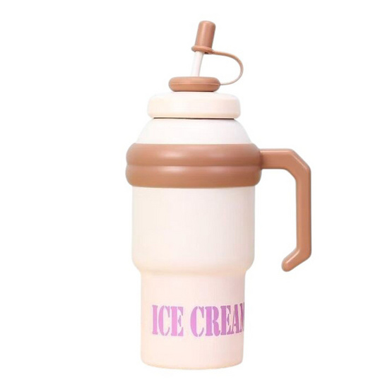 TINTIN SHOP แก้วน้ำเก็บความเย็น Ice Cream B0159 1000 ML TINTIN SHOP แก้วน้ำเก็บความเย็น Ice Cream B0159 1000 ML