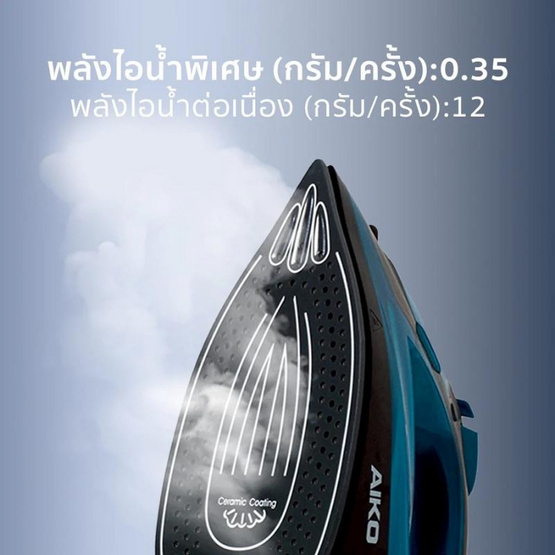 AIKO เตารีดไอน้ำ 240ml AK-007A