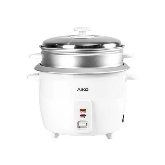 AIKO หม้อหุงข้าว 1.8 ลิตร AR-18 White