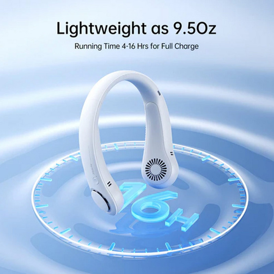 Jisulife พัดลมพกพา 4000mAh รุ่น Life3 Jisulife พัดลมพกพา 4000mAh รุ่น Life3