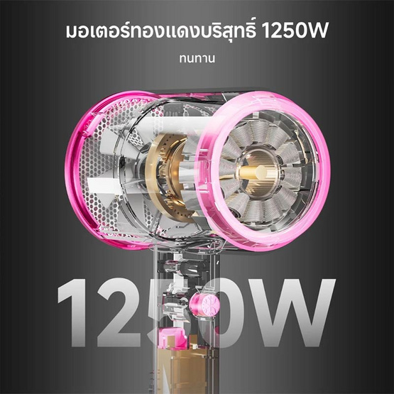 Simplus ไดร์เป่าผม 1250วัตต์ รุ่น CFJH001GY00