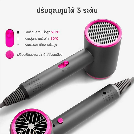 Simplus ไดร์เป่าผม 1250วัตต์ รุ่น CFJH001GY00
