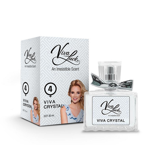 Vivaluck น้ำหอม Perfume กลิ่นViva Crystal 30 มล. Vivaluck น้ำหอม Perfume กลิ่นViva Crystal 30 มล.
