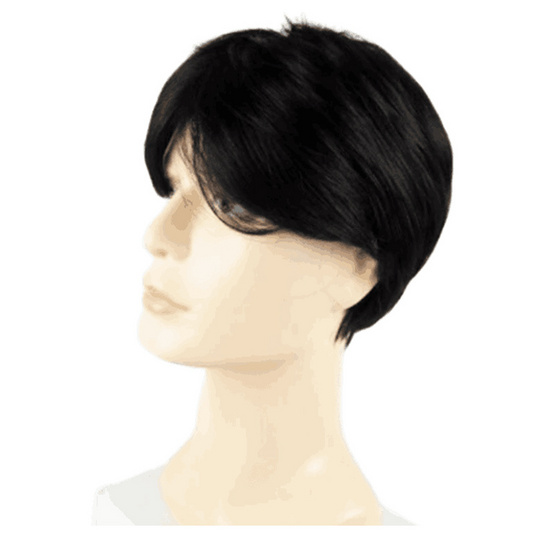 Softkiss วิกผมสั้นสไตล์เกาหลีผู้ชาย Short wig สีดำ Softkiss วิกผมสั้นสไตล์เกาหลีผู้ชาย Short wig สีดำ