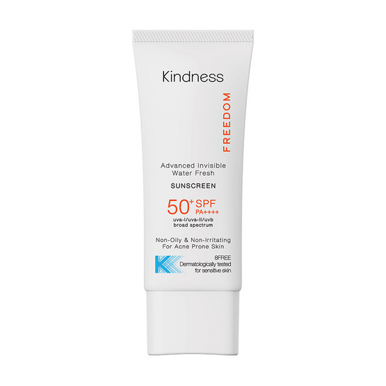 Kindness ครีมกันแดด Freedom Advanced Invisible Water Fresh Sunscreen SPF50+ PA++++ 30 มล.